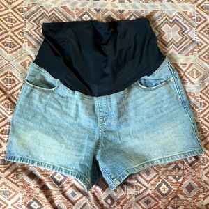 Isabel Maternity Denim Shorts